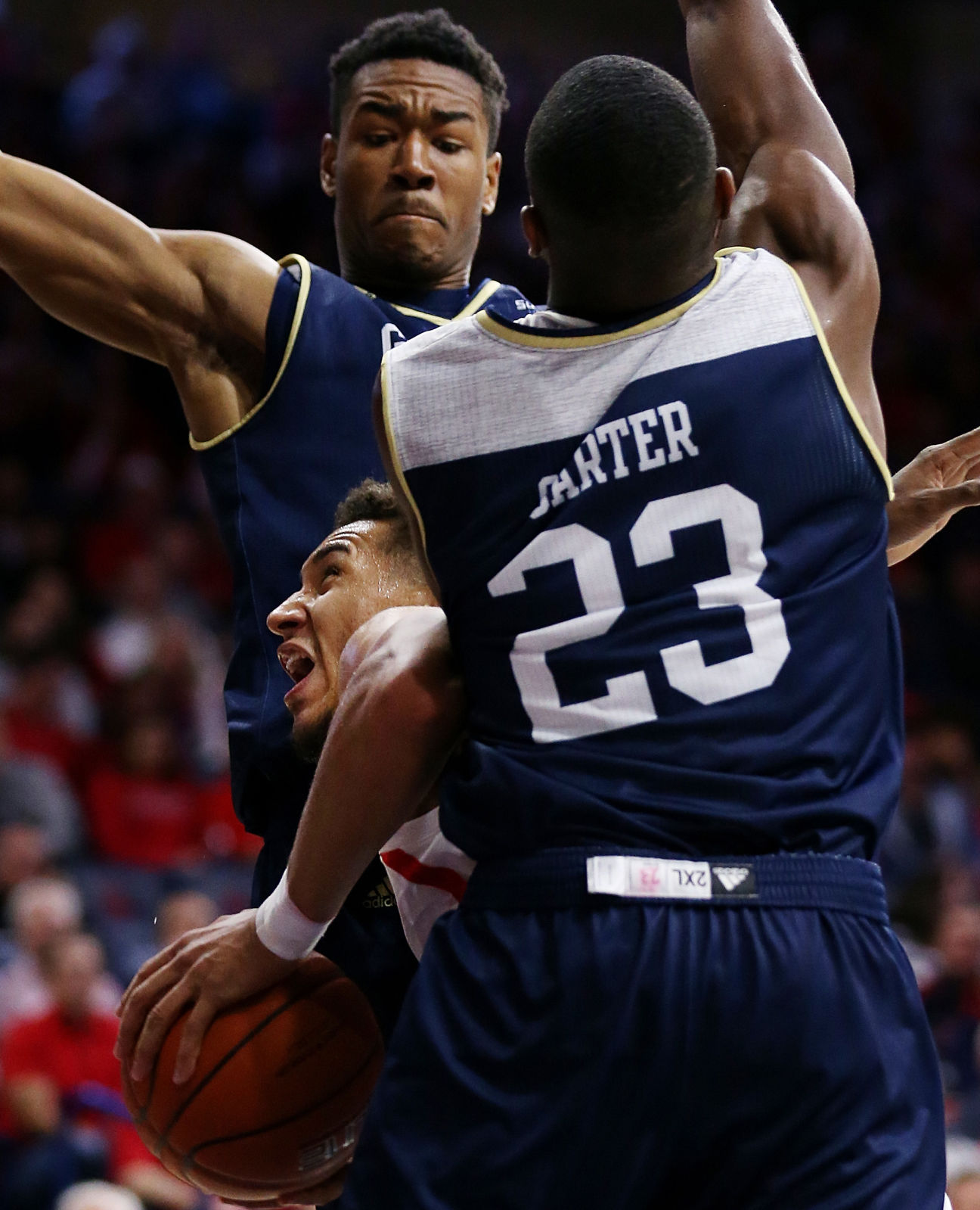 Arizona Wildcats 100, Georgia Southern Eagles 70